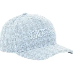 Guess - Elsa Tweed Baseball Hat - Blauw