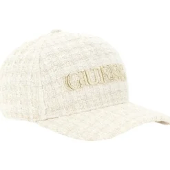 Guess - Elsa Tweed Baseball Hat - Beige
