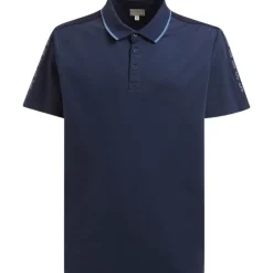 Guess - Es Ss Paul Pique Tape Polo - Donkerblauw