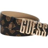 Guess - Evelune Not Adj Pant Belt H35 - Bruin
