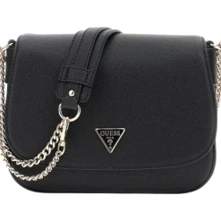 Guess - Fedora Flap Shoulder Bag - Zwart
