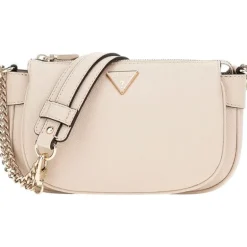 Guess - Fedora Shoulder Bag - Beige