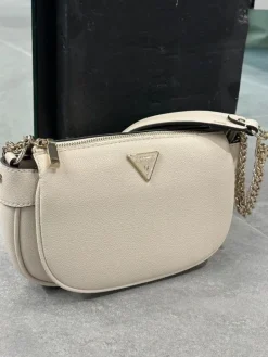 Guess - Fedora Shoulder Bag - Beige