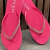 Guess - Flip Flop Rhinestone - Roze