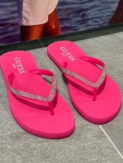 Guess - Flip Flop Rhinestone - Roze
