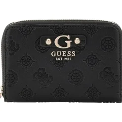 Guess - Gerty Slg Medium Zip Around - Zwart