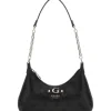 Guess - Gerty Top Zip Shoulder Bag - Zwart