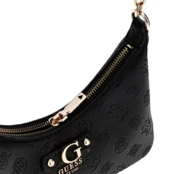 Guess - Gerty Top Zip Shoulder Bag - Zwart
