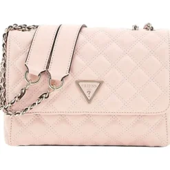 Guess - Giully 2 Cmprtmnt Cnvrtble Flp - Roze