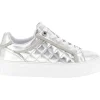 Guess - Gratea Sneakers - Zilver