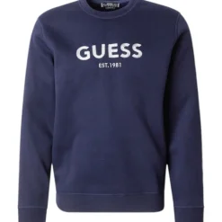 Guess - Guess Box Cn Sweatshirt - Blauw