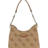 Guess - Izzy Top Zip Shoulder Bag - Bruin