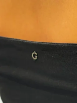 Guess - Khloe Rhinestones Tank Swtr - Zwart