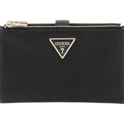 Guess - Laurel Slg Dbl Zip Organizer - Zwart