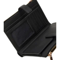 Guess - Laurel Slg Dbl Zip Organizer - Zwart