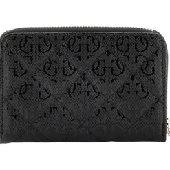Guess - Laurel Slg Medium Zip Around - Zwart