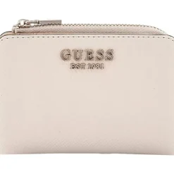 Guess - Laurel Slg Zip Arnd Card Case - Beige