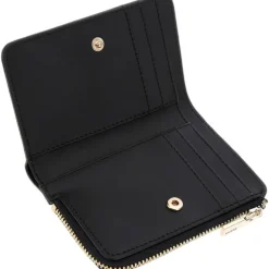Guess - Laurel Slg Zip Arnd Card Case - Zwart