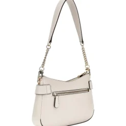 Guess - Lorelei Top Zip Shoulder Bag - Beige