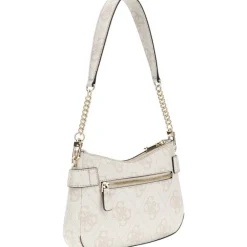 Guess - Lorelei Top Zip Shoulder Bag - Beige
