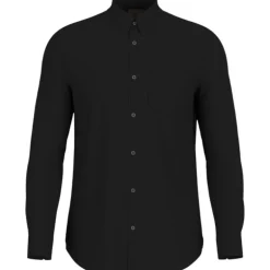 Guess - Ls Sunset Tech Shirt - Zwart