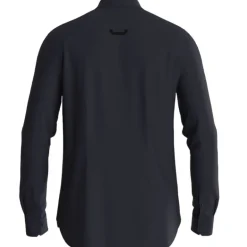 Guess - Ls Sunset Tech Shirt - Donkerblauw