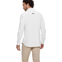 Guess - Ls Sunset Tech Shirt - Wit