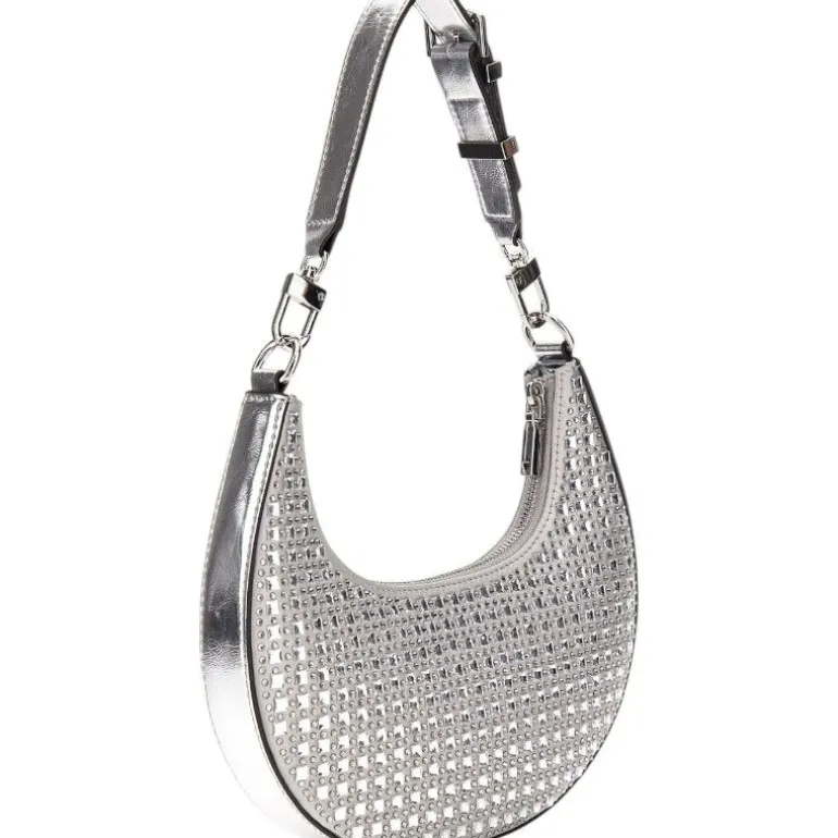 Guess - Lua Mini Hobo - Zilver