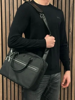 Guess - Lugano Briefcase - Zwart