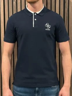 Guess - Lyle Ss Polo - Blauw