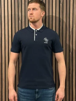 Guess - Lyle Ss Polo - Blauw
