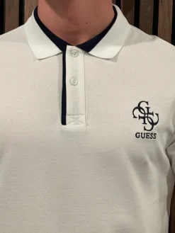 Guess - Lyle Ss Polo - Wit