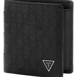 Guess - Madrid Sm Bllfld W Coin Pocket - Zwart