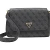 Guess - Meridian Flap Crossbody - Zwart