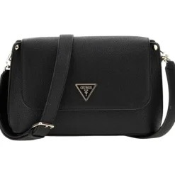 Guess - Meridian Flap Crossbody - Zwart