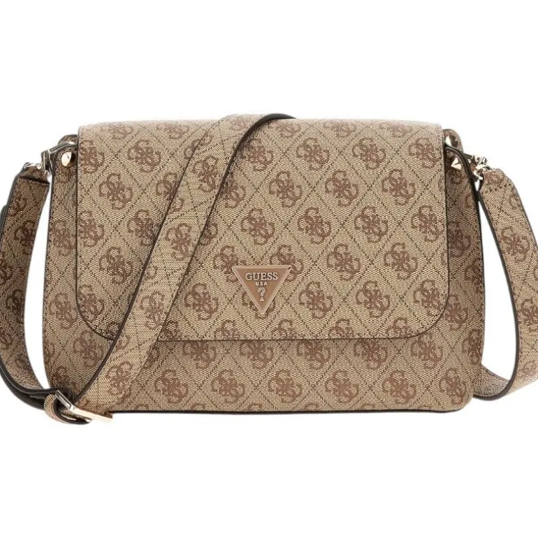 Guess - Meridian Flap Crossbody - Bruin