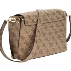 Guess - Meridian Flap Crossbody - Bruin
