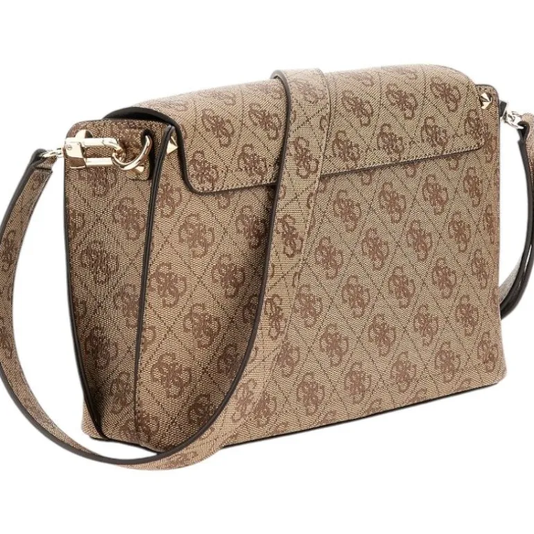 Guess - Meridian Flap Crossbody - Bruin