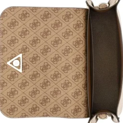 Guess - Meridian Flap Crossbody - Bruin