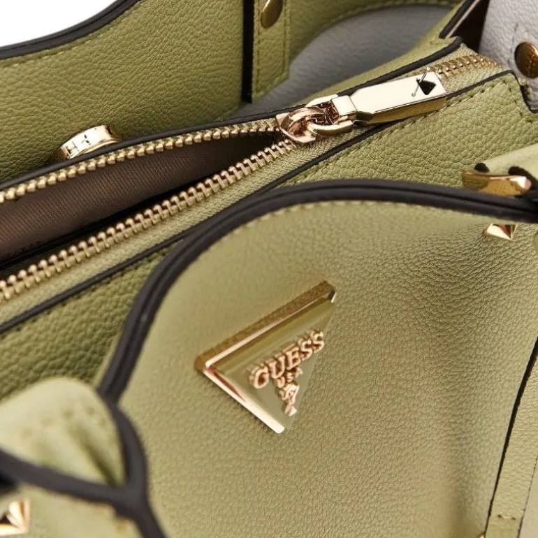 Guess - Meridian Girlfriend Satchel - Groen