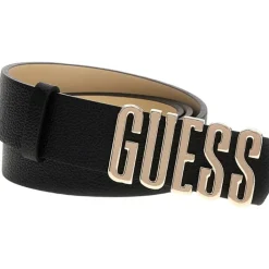 Guess - Meridian Not Adj Pant Belt H35 - Zwart