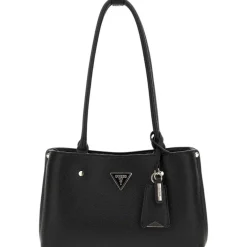 Guess - Meridian Shoulder Satchel - Zwart