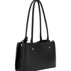 Guess - Meridian Shoulder Satchel - Zwart