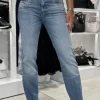 Guess - Mid Rise Sexy Straight - Blauw