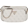Guess - Noelle Dbl Pouch Crossbody - Beige