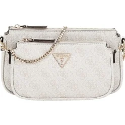 Guess - Noelle Dbl Pouch Crossbody - Beige
