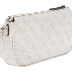 Guess - Noelle Dbl Pouch Crossbody - Beige