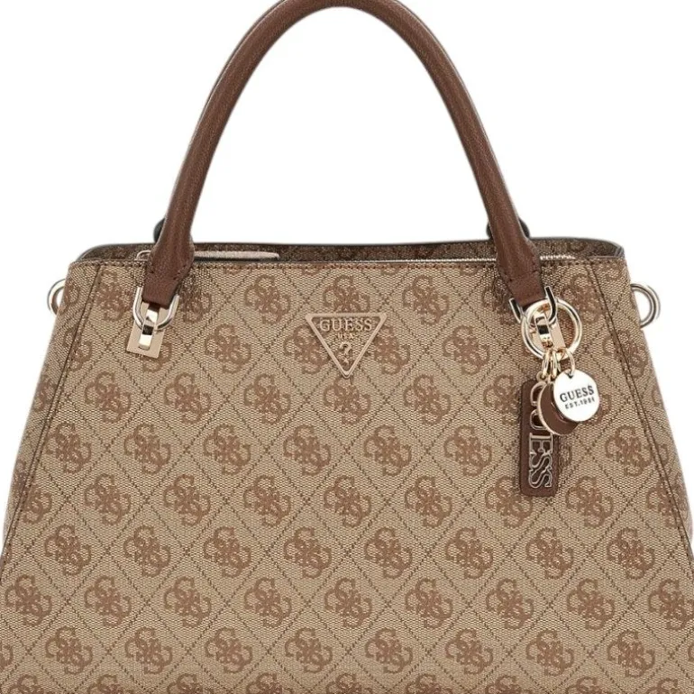Guess - Noelle Luxury Satchel - Bruin
