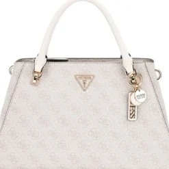 Guess - Noelle Luxury Satchel - Beige