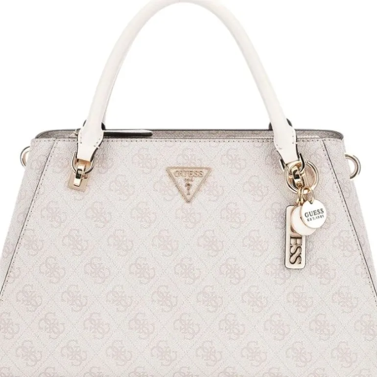 Guess - Noelle Luxury Satchel - Beige
